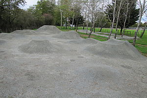 Le terrain BMX est ouvert