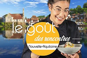 France 3 en tournage à Vasles pour l039;émission de cuisine « Le goût des rencontres Nouvelle-Aquitaine », présentée par Justine Piluso